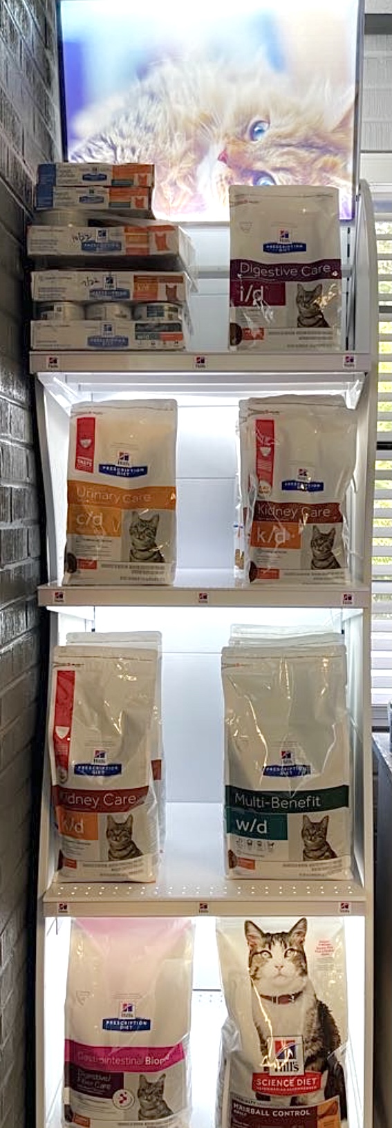pet food options at nutritional counseling